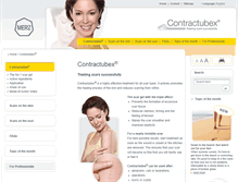 Tablet Screenshot of contractubex.com